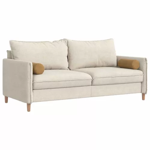Hengerpárnák 2 pcs Barna Ø 15 x 40 cm Bársonyos szövet