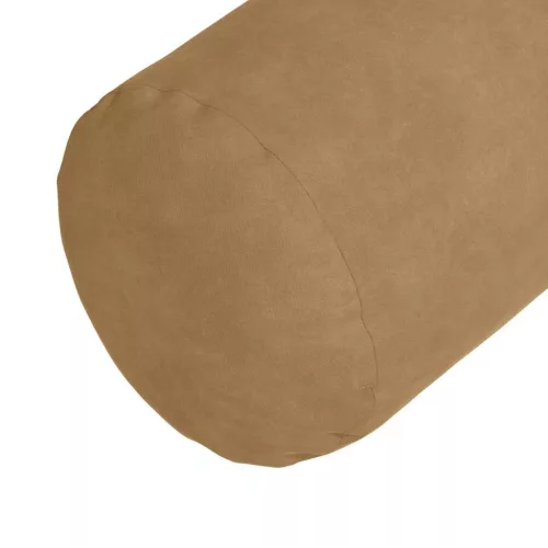 Hengerpárnák 2 pcs Barna Ø 15 x 40 cm Bársonyos szövet