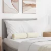 Hengerpárnák 2 pcs Krém Ø 15 x 40 cm Bársonyos szövet