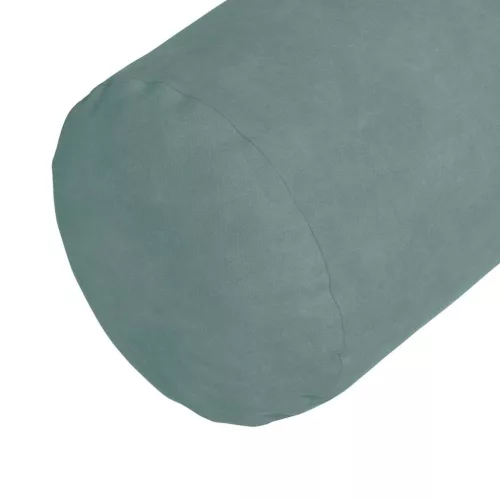 Hengerpárnák 2 pcs Tengeri Zöld Ø 15 x 40 cm Bársonyos szövet