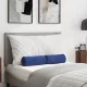 Hengerpárnák 2 pcs Rendőrségi kék Ø 15 x 40 cm Bársonyos szövet