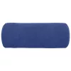 Hengerpárnák 2 pcs Rendőrségi kék Ø 15 x 40 cm Bársonyos szövet