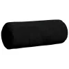 Hengerpárnák 2 pcs Fekete Ø 15 x 40 cm Mikroszálas Szövet