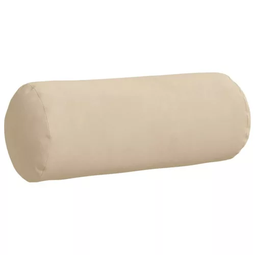 Hengerpárnák 2 pcs Krém Ø 15 x 40 cm Mikroszálas Szövet
