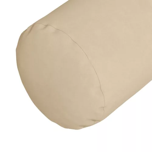 Hengerpárnák 2 pcs Krém Ø 15 x 40 cm Mikroszálas Szövet