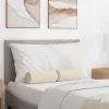Hengerpárnák 2 pcs Bézs Ø 15 x 40 cm Mikroszálas Szövet