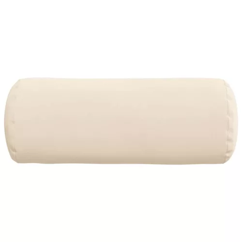 Hengerpárnák 2 pcs Bézs Ø 15 x 40 cm Mikroszálas Szövet
