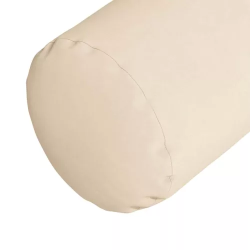 Hengerpárnák 2 pcs Bézs Ø 15 x 40 cm Mikroszálas Szövet