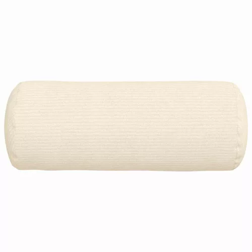 Hengerpárnák 2 pcs Krém Ø 15 x 40 cm Bársonyos szövet