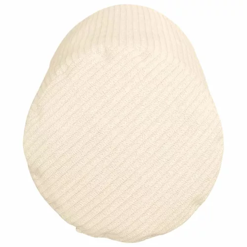 Hengerpárnák 2 pcs Krém Ø 15 x 40 cm Bársonyos szövet