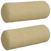 Hengerpárnák 2 pcs Szürke zöld Ø 15 x 40 cm Bársonyos szövet