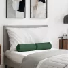 Hengerpárnák 2 pcs Sötétzöld Ø 15 x 40 cm Bársonyos szövet