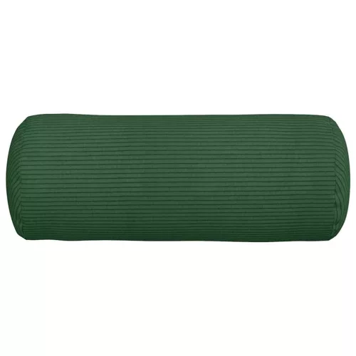 Hengerpárnák 2 pcs Sötétzöld Ø 15 x 40 cm Bársonyos szövet