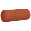 Hengerpárnák 2 pcs Piros Narancs Ø 15 x 40 cm Bársonyos szövet