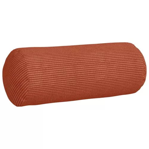 Hengerpárnák 2 pcs Piros Narancs Ø 15 x 40 cm Bársonyos szövet