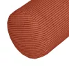 Hengerpárnák 2 pcs Piros Narancs Ø 15 x 40 cm Bársonyos szövet