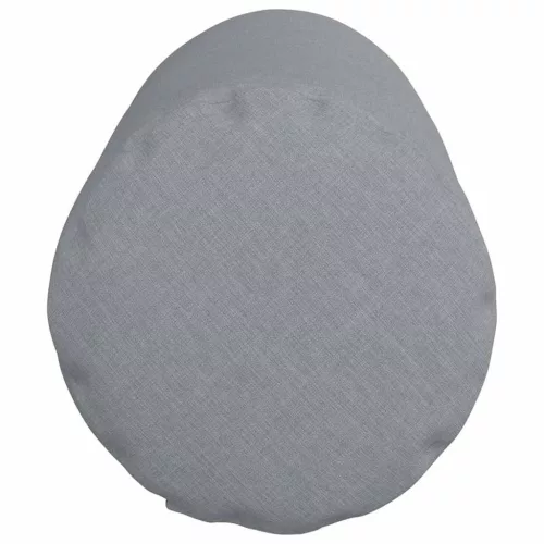 Hengerpárnák 2 pcs Világosszürke Ø 25 x 70 cm szövet