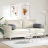 Hengerpárnák 2 pcs Sötétszürke Ø 25 x 70 cm szövet