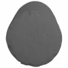 Hengerpárnák 2 pcs Sötétszürke Ø 25 x 70 cm szövet