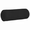 Hengerpárnák 2 pcs Fekete Ø 25 x 70 cm szövet