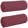 Hengerpárnák 2 pcs Bordó Ø 25 x 70 cm szövet