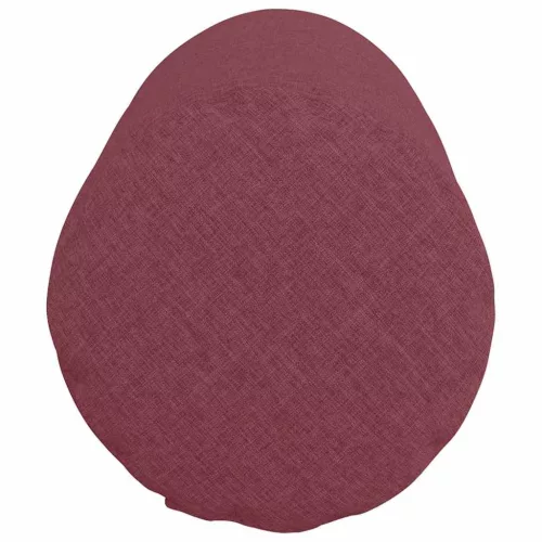 Hengerpárnák 2 pcs Bordó Ø 25 x 70 cm szövet