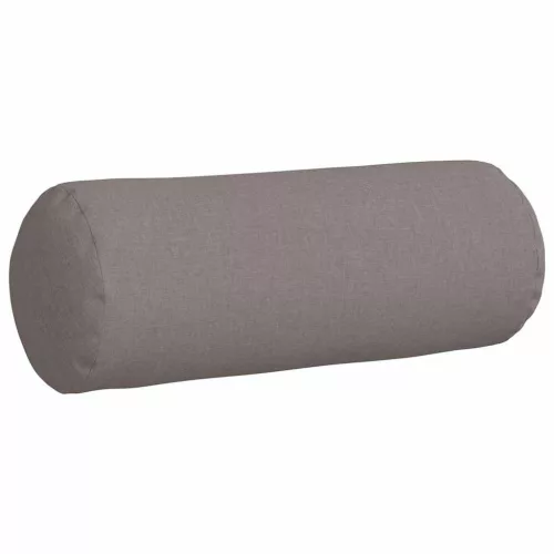 Hengerpárnák 2 pcs Tópszínű Ø 25 x 70 cm szövet