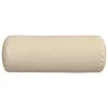 Hengerpárnák 2 pcs Krém Ø 25 x 70 cm szövet