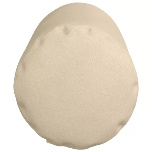 Hengerpárnák 2 pcs Krém Ø 25 x 70 cm szövet