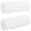 Hengerpárnák 2 pcs Fehér Ø 25 x 70 cm szövet