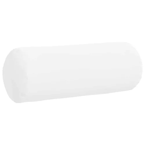 Hengerpárnák 2 pcs Fehér Ø 25 x 70 cm szövet