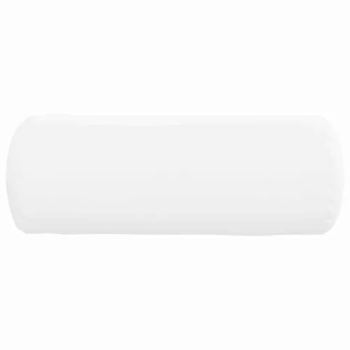 Hengerpárnák 2 pcs Fehér Ø 25 x 70 cm szövet