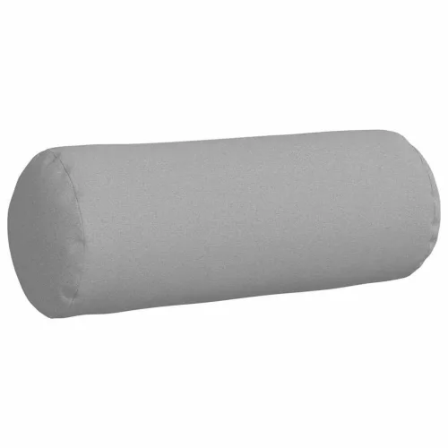 Hengerpárnák 2 pcs Felhőszürke Ø 25 x 70 cm szövet
