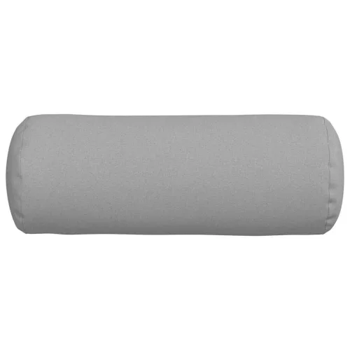 Hengerpárnák 2 pcs Felhőszürke Ø 25 x 70 cm szövet