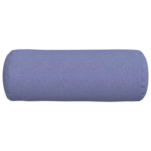 Hengerpárnák 2 pcs Farmerkék Ø 25 x 70 cm szövet
