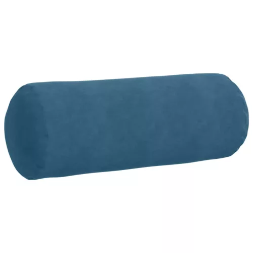 Hengerpárnák 2 pcs Kék Ø 25 x 70 cm Bársonyos szövet