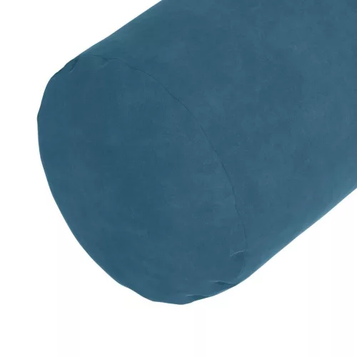 Hengerpárnák 2 pcs Kék Ø 25 x 70 cm Bársonyos szövet