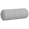Hengerpárnák 2 pcs Világosszürke Ø 25 x 70 cm Bársonyos szövet