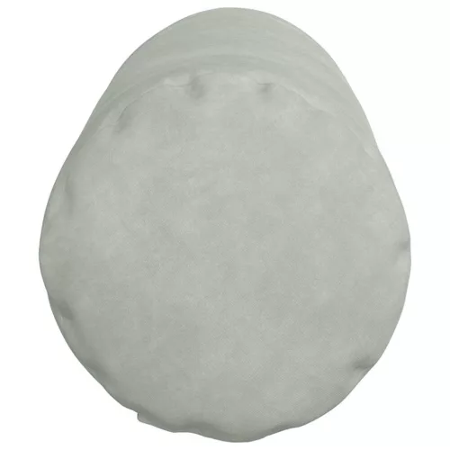 Hengerpárnák 2 pcs Világosszürke Ø 25 x 70 cm Bársonyos szövet