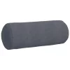 Hengerpárnák 2 pcs Sötétszürke Ø 25 x 70 cm Bársonyos szövet