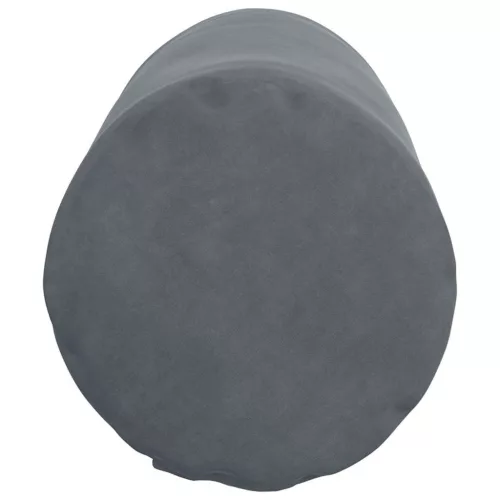 Hengerpárnák 2 pcs Sötétszürke Ø 25 x 70 cm Bársonyos szövet