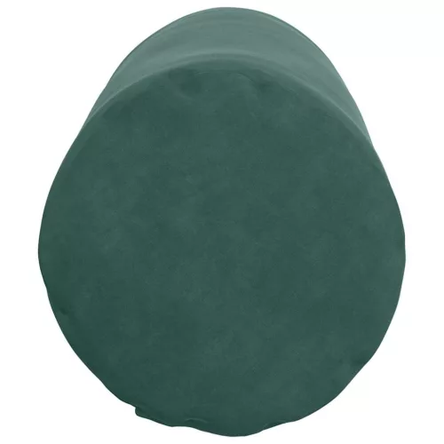 Hengerpárnák 2 pcs Sötétzöld Ø 25 x 70 cm Bársonyos szövet