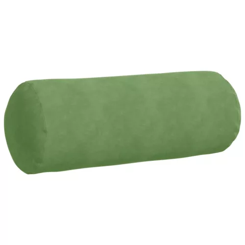 Hengerpárnák 2 pcs Világos zöld Ø 25 x 70 cm Bársonyos szövet