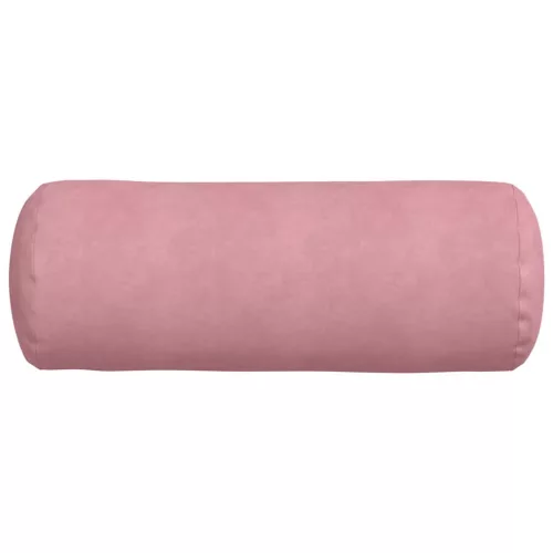 Hengerpárnák 2 pcs Rózsaszín Ø 25 x 70 cm Bársonyos szövet