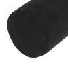 Hengerpárnák 2 pcs Fekete Ø 25 x 70 cm Bársonyos szövet