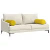 Hengerpárnák 2 pcs Sárga Ø 25 x 70 cm Bársonyos szövet