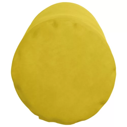 Hengerpárnák 2 pcs Sárga Ø 25 x 70 cm Bársonyos szövet