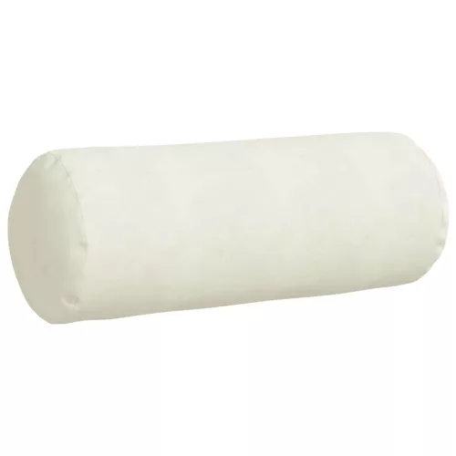 Hengerpárnák 2 pcs Krém Ø 25 x 70 cm Bársonyos szövet