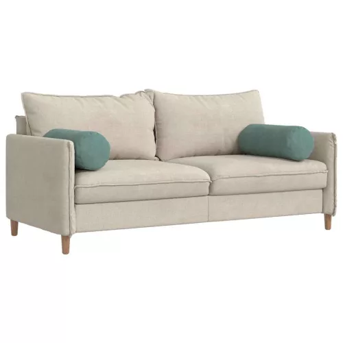 Hengerpárnák 2 pcs Tengeri Zöld Ø 25 x 70 cm Bársonyos szövet