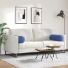 Hengerpárnák 2 pcs Rendőrségi kék Ø 25 x 70 cm Bársonyos szövet